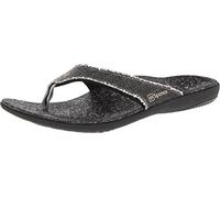 Spenco Yumi Canvas Sandal, Uomo, Nero Carbon Pewter, 40.5 EU