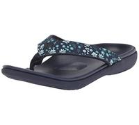 Spenco Yumi Nuevo Floral, Infradito Donna, Blu Oltremare Scuro, 37 EU Larga