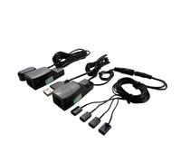 SPENFiLY Ripetitore Ethernet IR per connessione via cavo Ethernet Cat6/Cat5e/Cat8, estensore remoto IR, set-top box TV a infrarossi a RJ45 elettrodomestici (controllo di 4 dispositivi)