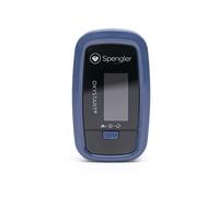 SPENGLER Oxystart, pulsossimetro digitale portatile, facile da usare, affidabile e preciso, compatto e leggero (blu mirtillo)