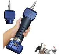 Spennatrice elettrica per polli, macchina manuale per spennare pollame, con testa a cono regolabile e testa a cono di ricambio per pollo, anatra, tacchino