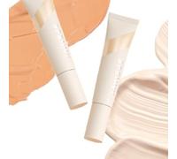 SPENNY - New Travel Size Long-Lasting Liquid Foundation - 2 Colors #384 Warm Sand White - 12ml