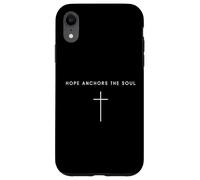 Speranza Ancora La Croce dell'Anima - Religioso Cristiano Minimalista Custodia per iPhone XR