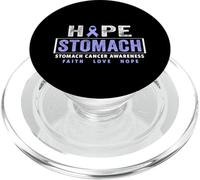 Speranza cancro allo stomaco - Consapevolezza del cancro allo stomaco guerriero PopSockets PopGrip per MagSafe