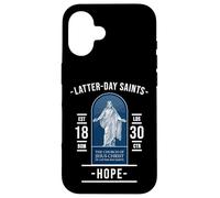Speranza dei Santi degli Ultimi Giorni - fede in Cristo Custodia per iPhone 16
