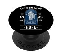 Speranza dei Santi degli Ultimi Giorni - fede in Cristo PopSockets PopGrip Adesivo