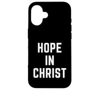 Speranza in Cristo Fede Cristiana Gesù Bibbia Preghiera Culto Custodia per iPhone 16