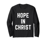 Speranza in Cristo Fede Cristiana Gesù Bibbia Preghiera Culto Maglia a Manica