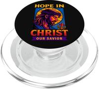 Speranza in Cristo Gesù Nostro Salvatore Fede Cristiana Uomini Donne PopSockets PopGrip per MagSafe