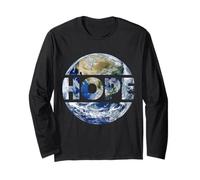 Speranza Mondo Pace sulla Terra umanità Cosciente Amore & Gentilezza Maglia a Manica