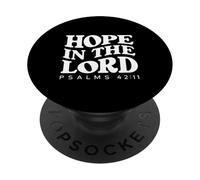 Speranza nel Signore Bibbia Versetto Scrittura Cristiana PopSockets PopGrip Adesivo