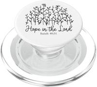 speranza nel Signore cristiano uomini donne amano Dio Gesù PopSockets PopGrip per MagSafe