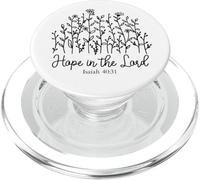 Speranza nel Signore uomini cristiani donne amano Dio Gesù PopSockets PopGrip per MagSafe