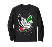 Speranza per i Bambini di Gaza | Design di Piccione della Pace Maglia a Manica