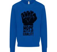 Speranza Per L'uguaglianza BLACK LIVES MATTER LGBT Felpa Per Bambini
