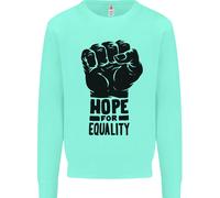 Speranza Per L'uguaglianza BLACK LIVES MATTER LGBT Felpa Per Bambini