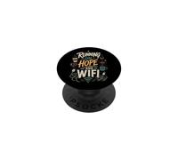 Speranza Wifi Caffe Divertente PopSockets PopGrip Adesivo