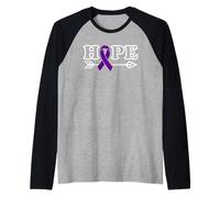 Sperare la consapevolezza della fibromialgia Maglia con Maniche Raglan