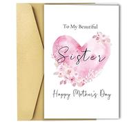 Spercy Biglietto per la festa della mamma per sorella - To My Beautiful Sister