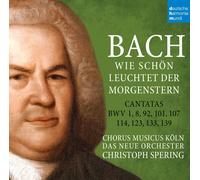 SPERING, CHRIST Bach: Wie schön leuchtet der Morgenstern (Cantatas BWV 1,8, (CD)