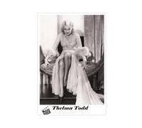 SPERKY Poster vintage dell'attore cinematografico Selma Todd su tela, decorazione artistica da parete per soggiorno e camera da letto, senza cornice, 50 x 75 cm
