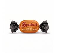 Sperlari Caramelle Dure Gusto Arancia e Cioccolato Fondente 1 Kg, Senza Glutine
