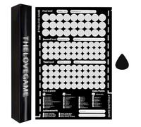 SPERMUOY Love Game Poster Da Grattare - 100 Date Night Idee Per Coppie - Regalo Creativo Per Boyfriend