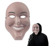 SPERMUOY Maschera sorridente The Purge Maske,Halloween The Purge Maske,Halloween The Purge Maske,Purge Coppia Maschera God Horror Killer Maschera per Halloween Maskerade, Taglia unica
