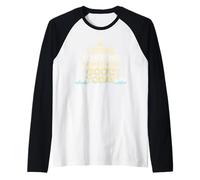 Spero Che Qualcosa di Buono Ti accada Oggi Positivo Maglia con Maniche Raglan