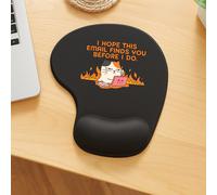 Spero che questa email ti che io Gatto - Gatto cartone animato con , design per laptop, regalo originale per dei , tappetino per mouse e dell'umorismo . come aggiunta per la scrivania dell'ufficio