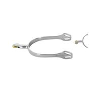 Speroni inglesi con rotella orizzontale in ottone curva Equestro