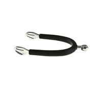 Speroni inglesi Dynamic in inox rivestiti in gomma con rotella liscia Pro-light