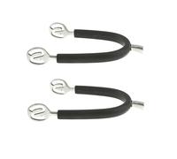 Speroni inglesi in inox con gambo a tronco ricoperti in gomma Metalab