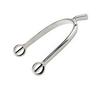 Speroni inglesi per donna in acciaio inox con gambo tronchetto Sartore