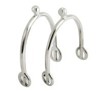 Speroni inglesi per uomo in metallo cormato con gambo a goccia Sartore