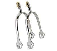 Speroni ultra fit con rotella orizzontale in acciaio inox 35 mm