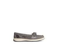 Sperry Angelfish - Scarpe da barca da donna, Grigio scuro metallizzato, 37 EU