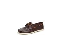 Sperry Authentic Original - Scarpa da barca a 2 occhielli, da uomo, taglia 42, colore: Marrone scuro, Marrone scuro, 43 EU