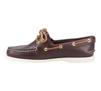 Sperry Authentic 2 Eye Scarpe Da Barca Marroni In Pelle Da Uomo - EUR 45