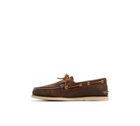 Sperry Authentic Gold Cup Scarpe Da Barca Marroni In Pelle Da Uomo - EUR 43.5