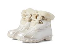 Sperry Core Alpine Saltwater JR Snow Boot, Ivory, 6 US Unisex Little Kid