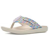 Sperry Sandali infradito da bambina con pesce pappagallo (bambino/bambino), Tessuto multicolore, 30 EU