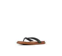 Sperry Sandali infradito Isla in pelle da donna, nero, 5.5