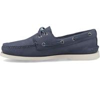 Sperry Authentic 2 Eye, Scarpa da Barca autentica da Uomo, con 2 Occhielli, Scuro, Taglia 42, Blu Polvere, 44.5 EU