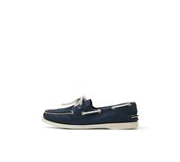 Sperry Scarpa da Barca da Donna Authentic Original con 2 Occhielli, Nubuck Navy, 38.5 EU