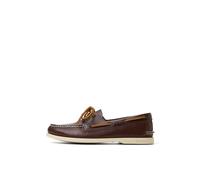 Sperry Scarpa da Barca da Uomo in Vera Pelle con 2 Occhielli, Marrone Scuro, 40 EU