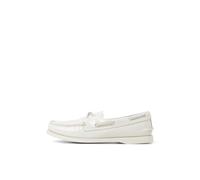 Sperry Scarpa da barca originale da donna con 2 occhielli, bianco, 12