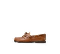 Sperry Scarpa da barca originale da donna con 2 occhielli, marrone chiaro, 11 Wide