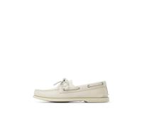 Sperry Scarpa da barca originale da uomo con 2 occhielli, bianco, 43.5 EU
