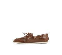 SPERRY SLIMBOAT TAN LEATHER mocassino Donna 40